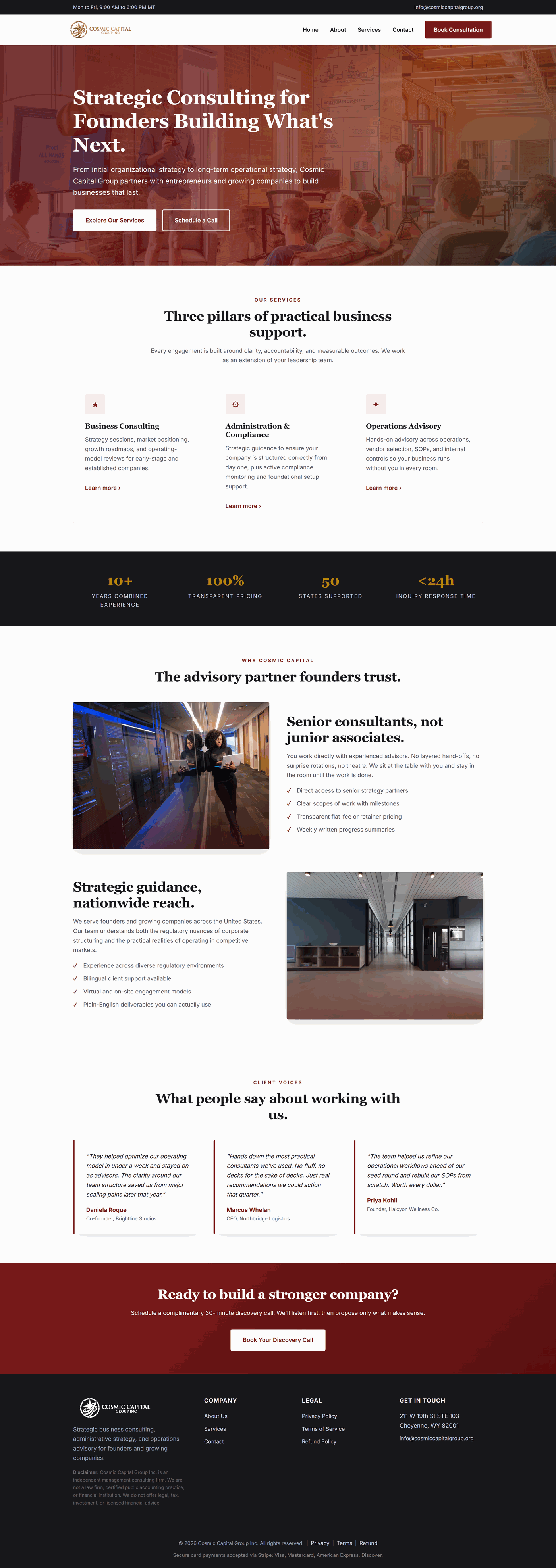 Cosmic Capital Group